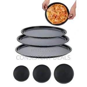 3 Pieces Pizza Trays