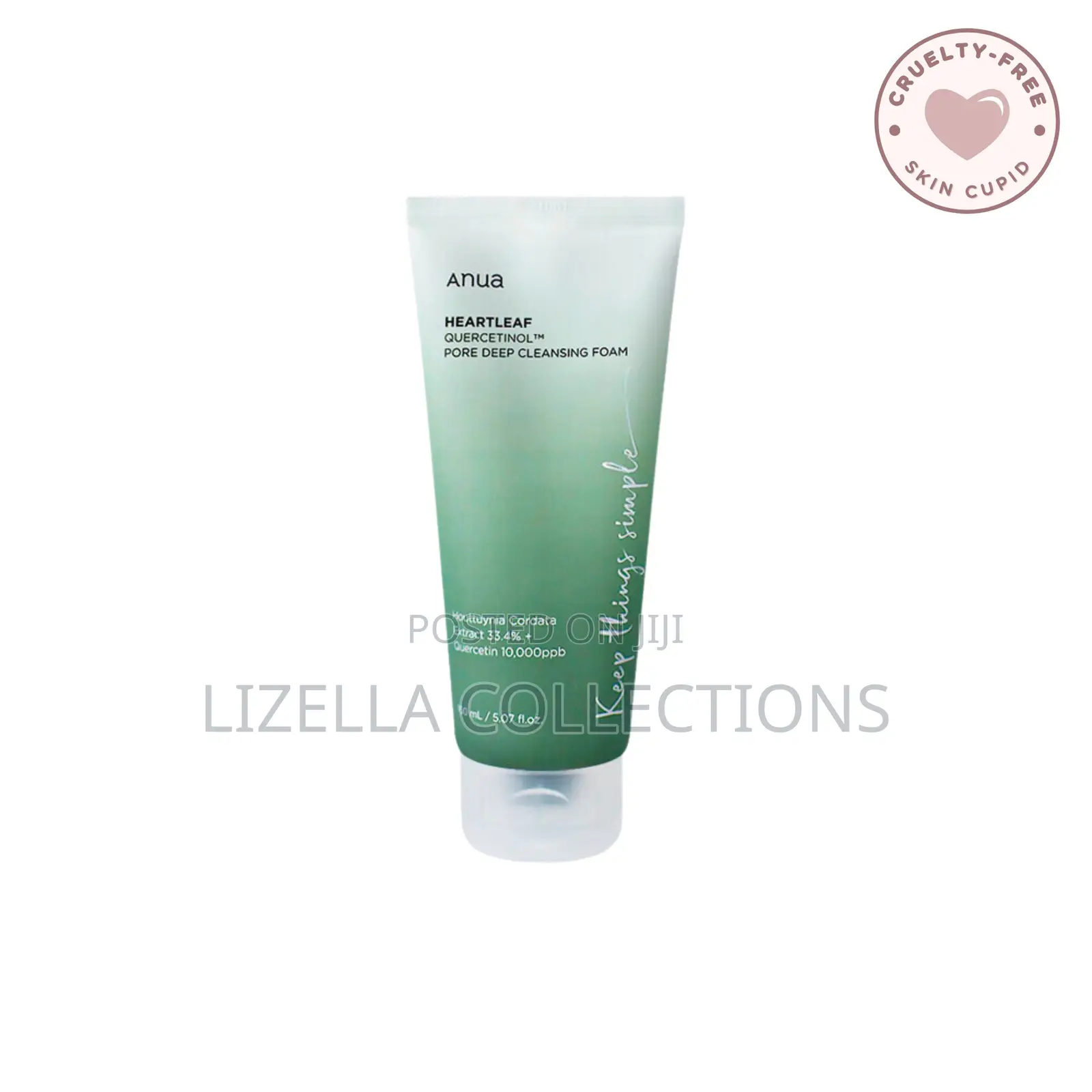 Anua Heartleaf Quercetinol Deep Cleansing Foam(All Skin Type