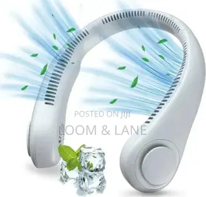 Portable Wireless Neck Fan With USB Charging
