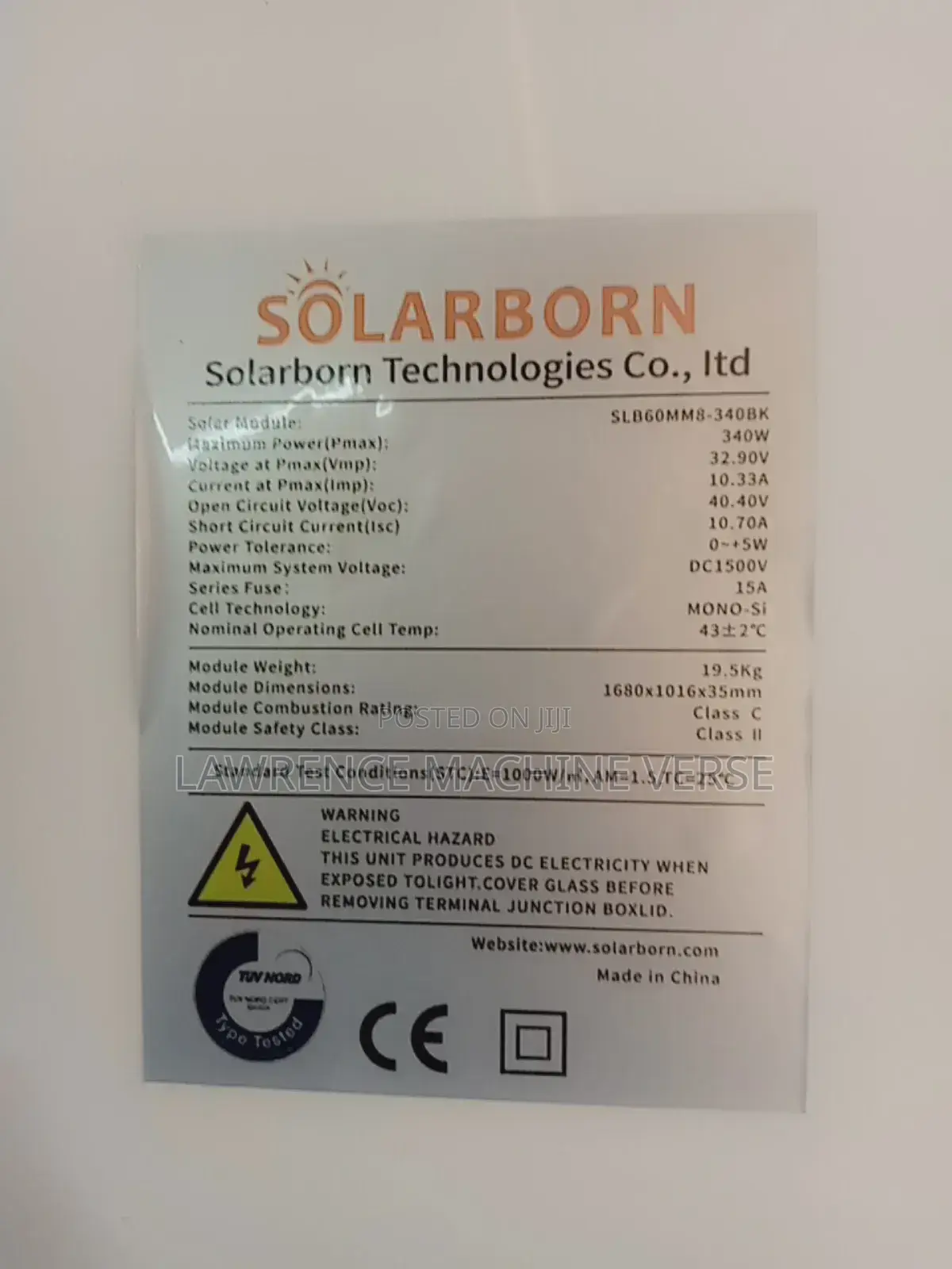 Solar Panel 340W