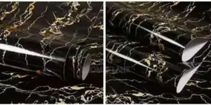 Adhesive Marble Pattern Waterproof Wallpaper