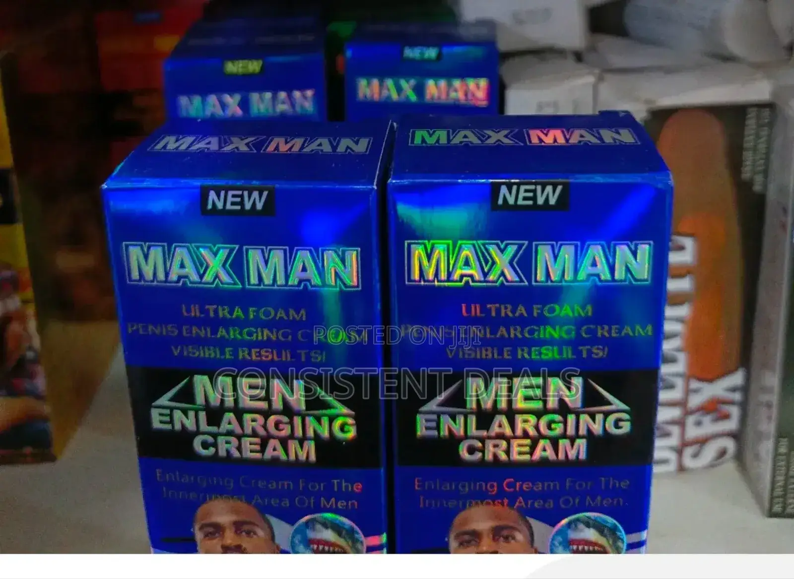 Max Man Men Enlarging Cream