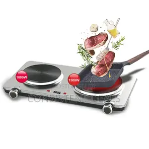 DSP Double Burner Hot Plate