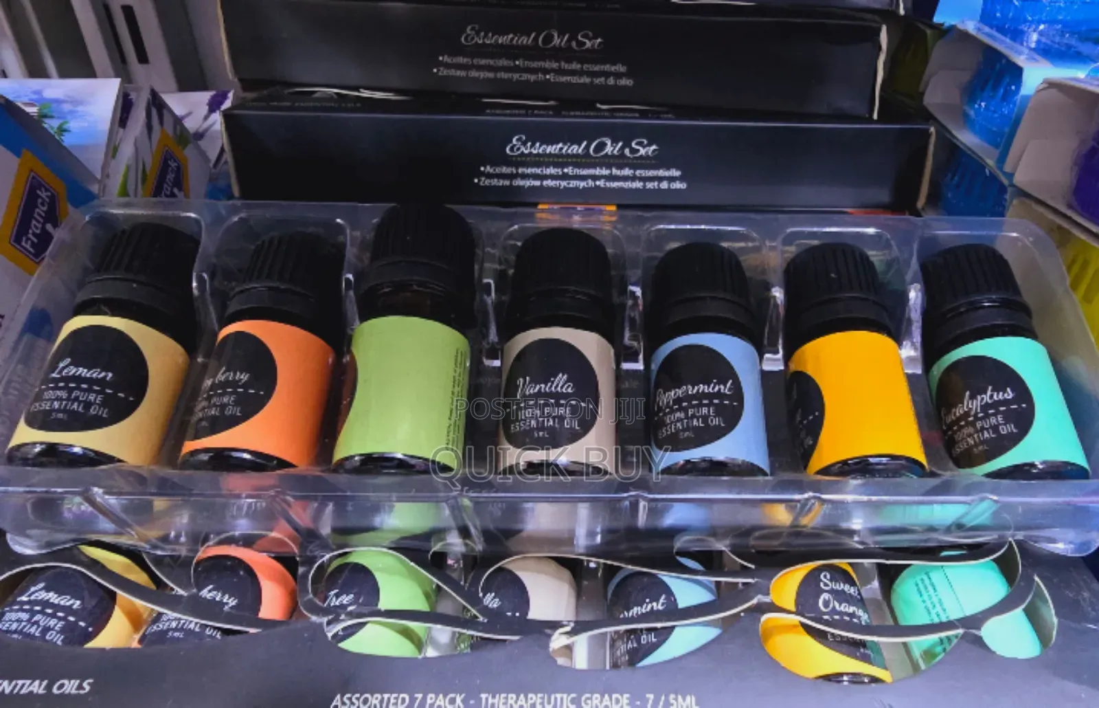 Authentic Natural Aromatherapy Essential Oils Set(7 Pcs)