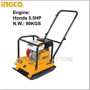 INGCO GCP100-1 Gasoline Plate Compactor - Yellow