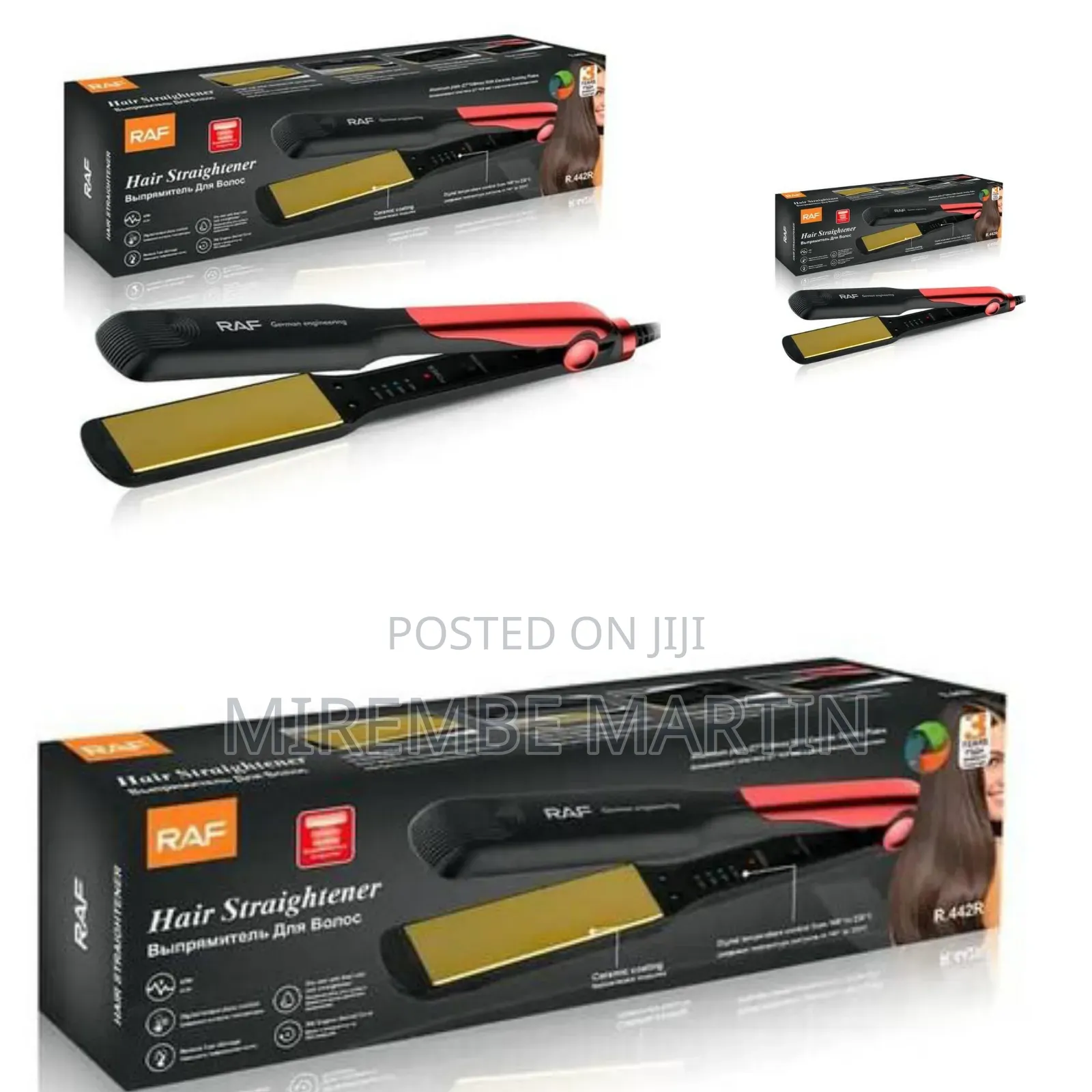 Electric RAF Hair Straightener