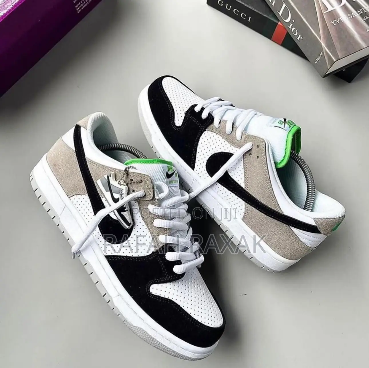 Original Nike Sb Dunk Low Po Chlorophyll Sneakers