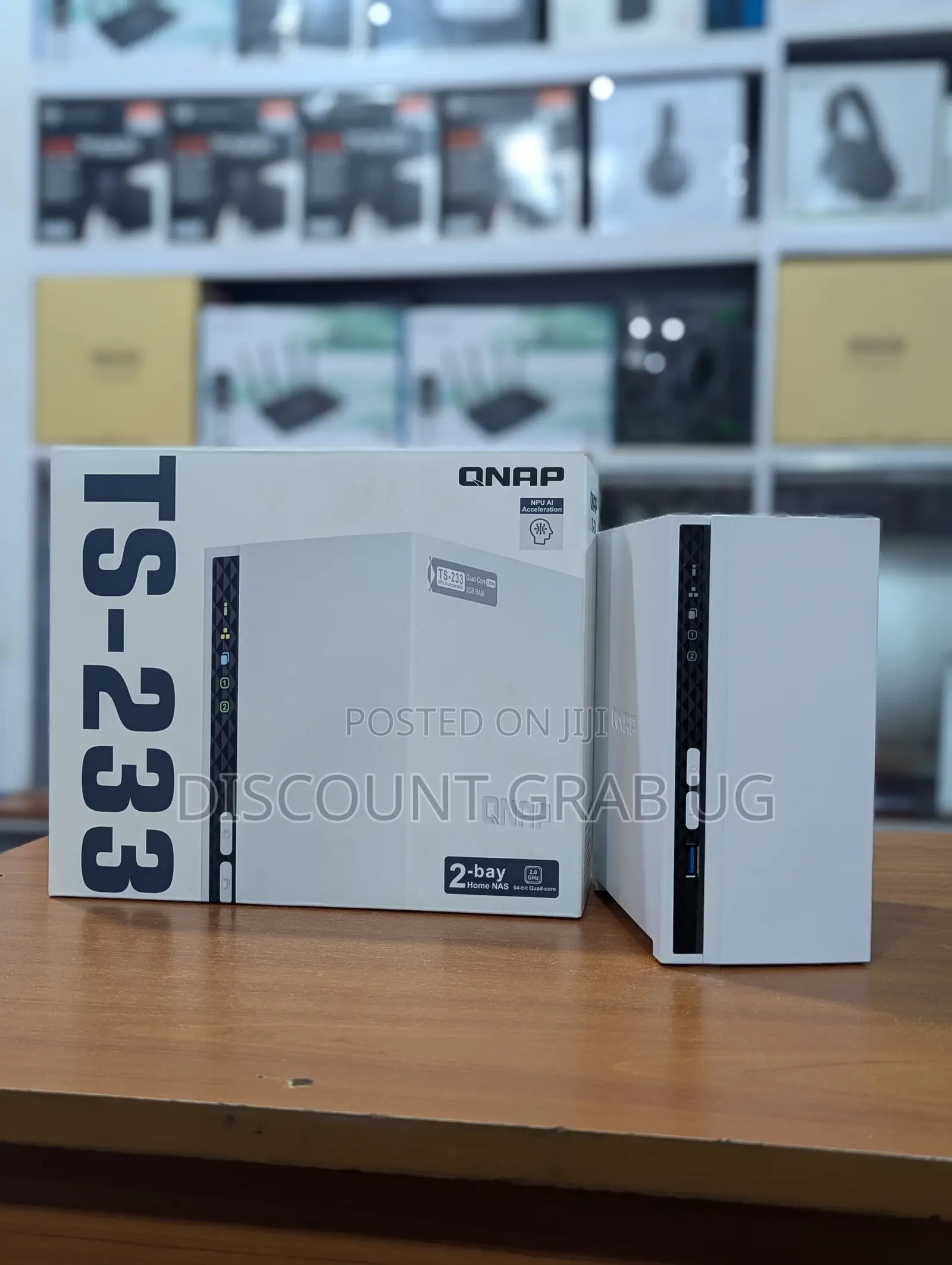 QNAP TS 233 16TB NAS Drive 2 Bay