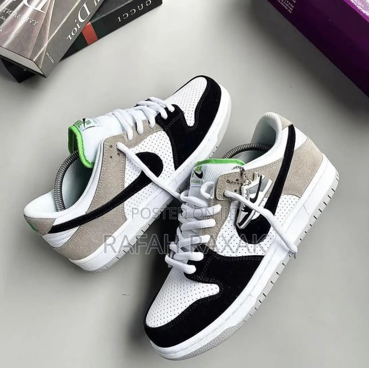 Original Nike Sb Dunk Low Po Chlorophyll Sneakers