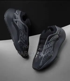 Original Black Adidas Boost Yeezy 700 V3 Alvah Sneakers