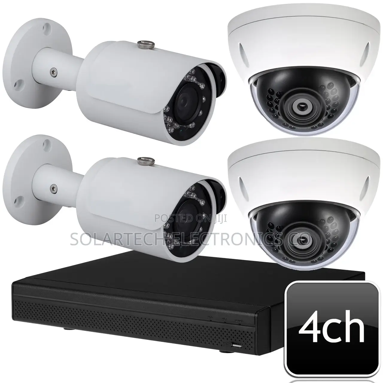 4 Channel CCTV Camera Kit MOT