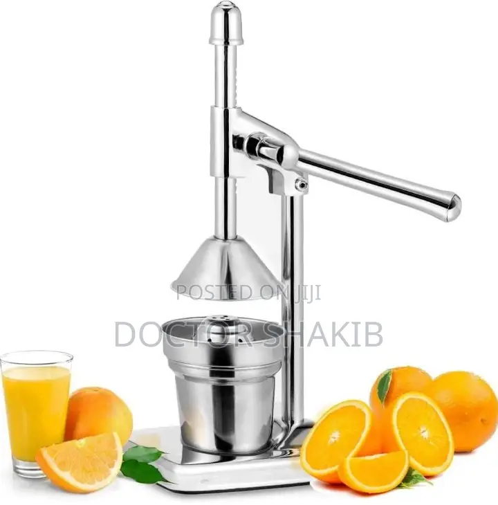 Professional Manual Stainless Steel Lever Fruit Press Juicer
