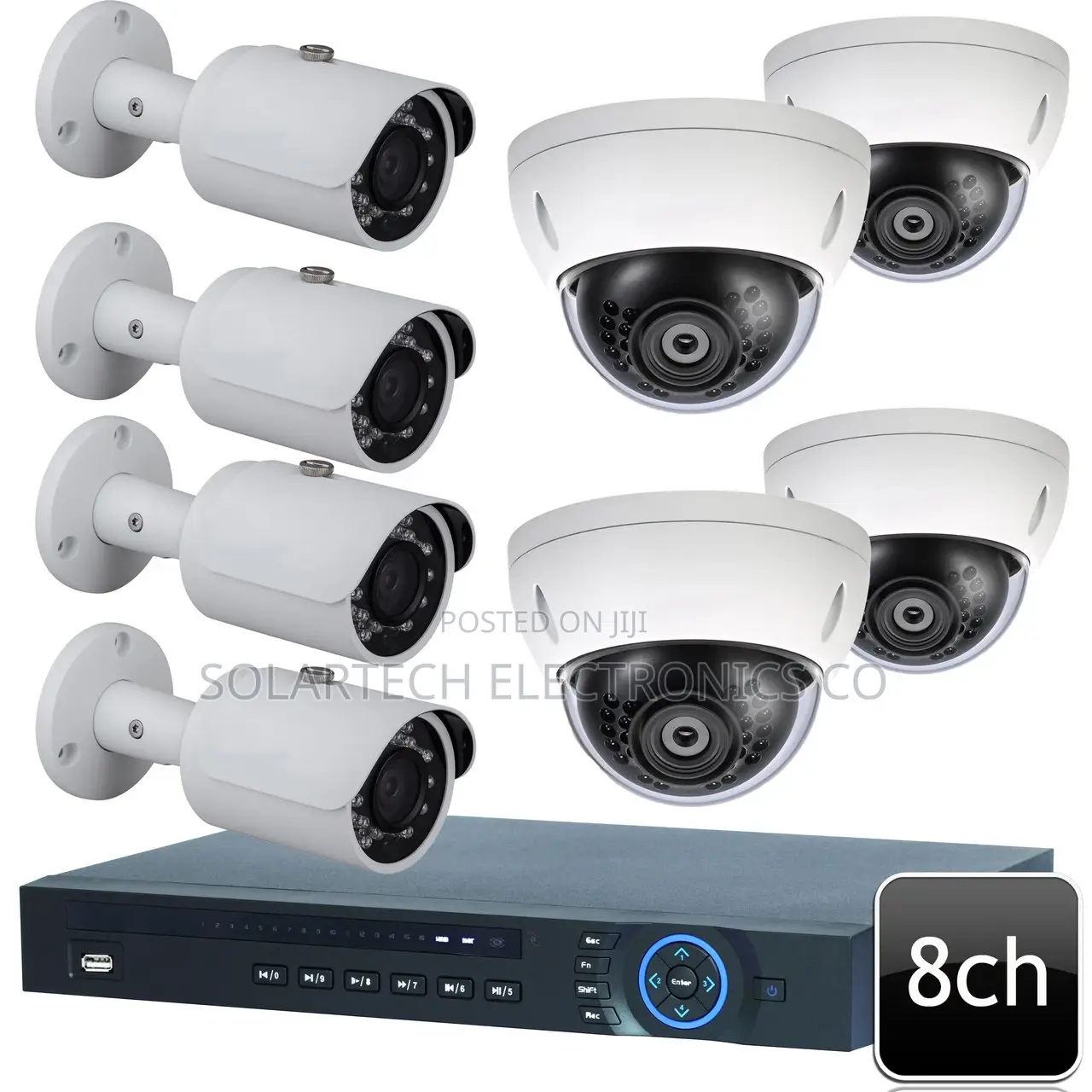 8 Channel CCTV Camera Kit MOT