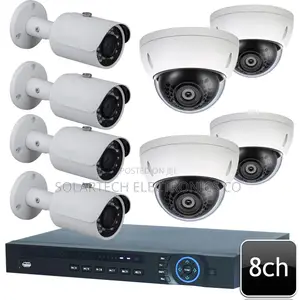 8 Channel CCTV Camera Kit MOT