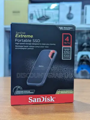 Sandisk Extreme Portable 4tb External SSD