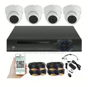 4 Channel CCTV Cameras (Full Color)