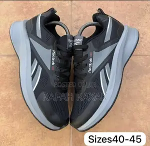 Original Black/Grey Reebok Classic Running Sneakers
