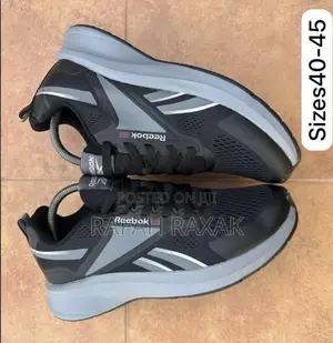 Original Black/Grey Reebok Classic Running Sneakers