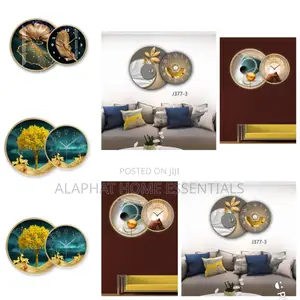 2in 1 Wall Art Clocks