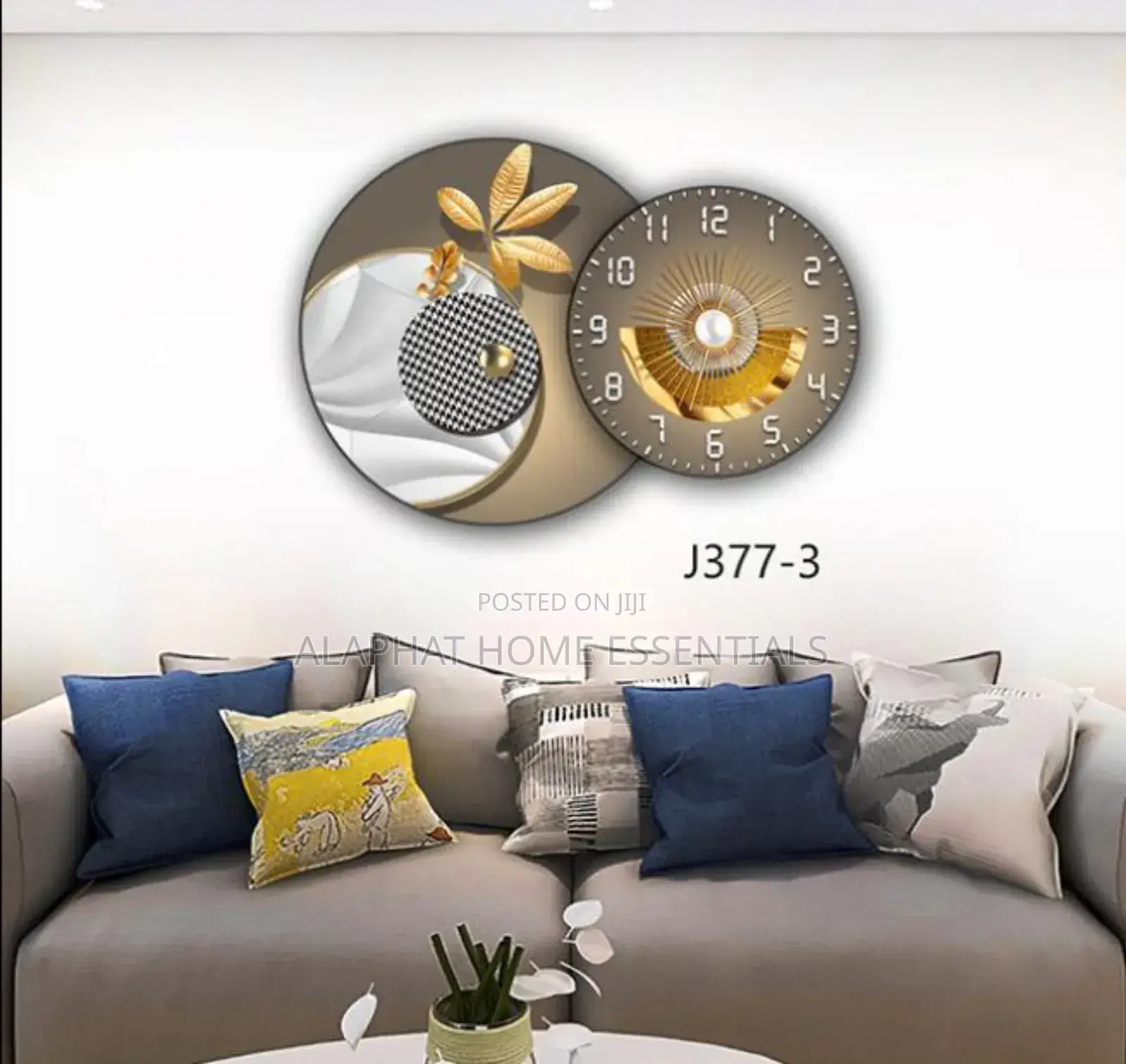 2in 1 Wall Art Clocks