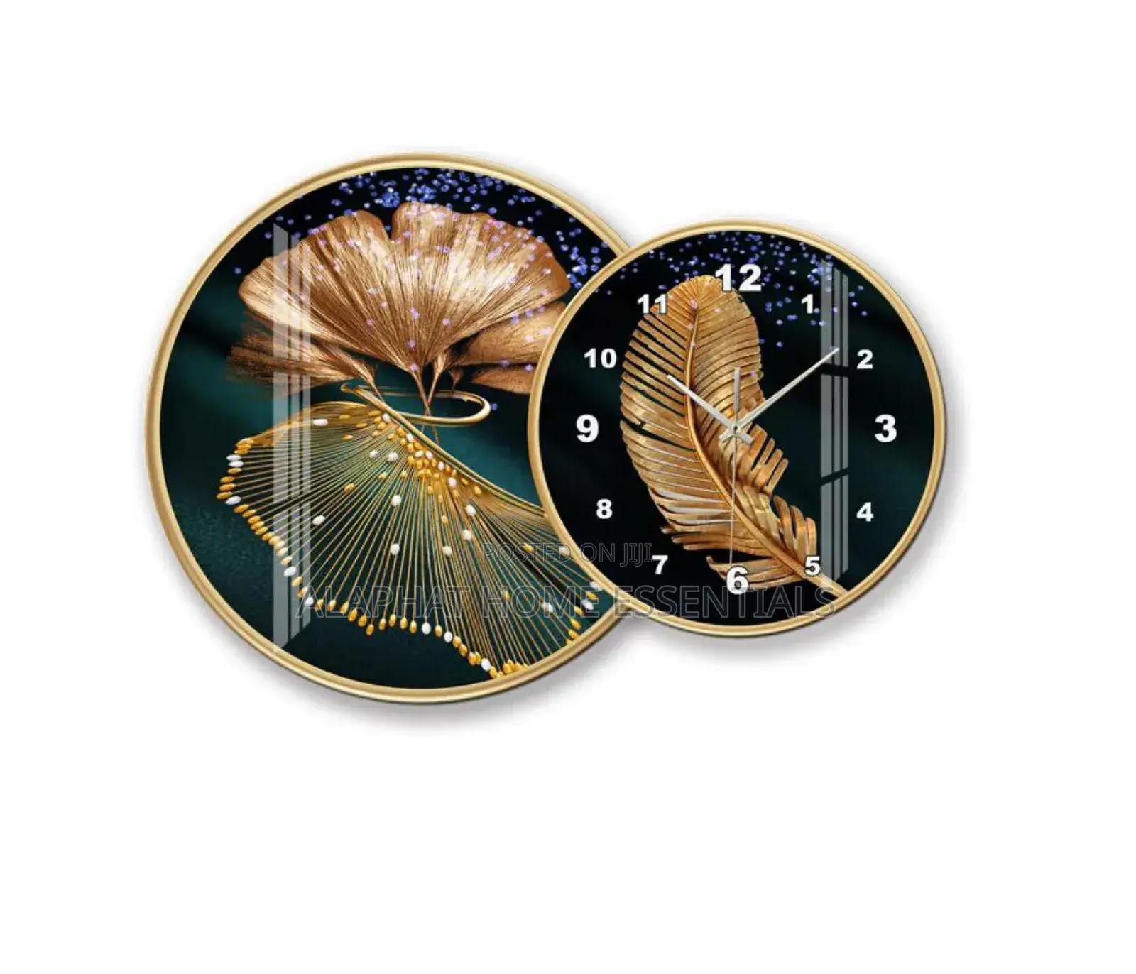 2in 1 Wall Art Clocks