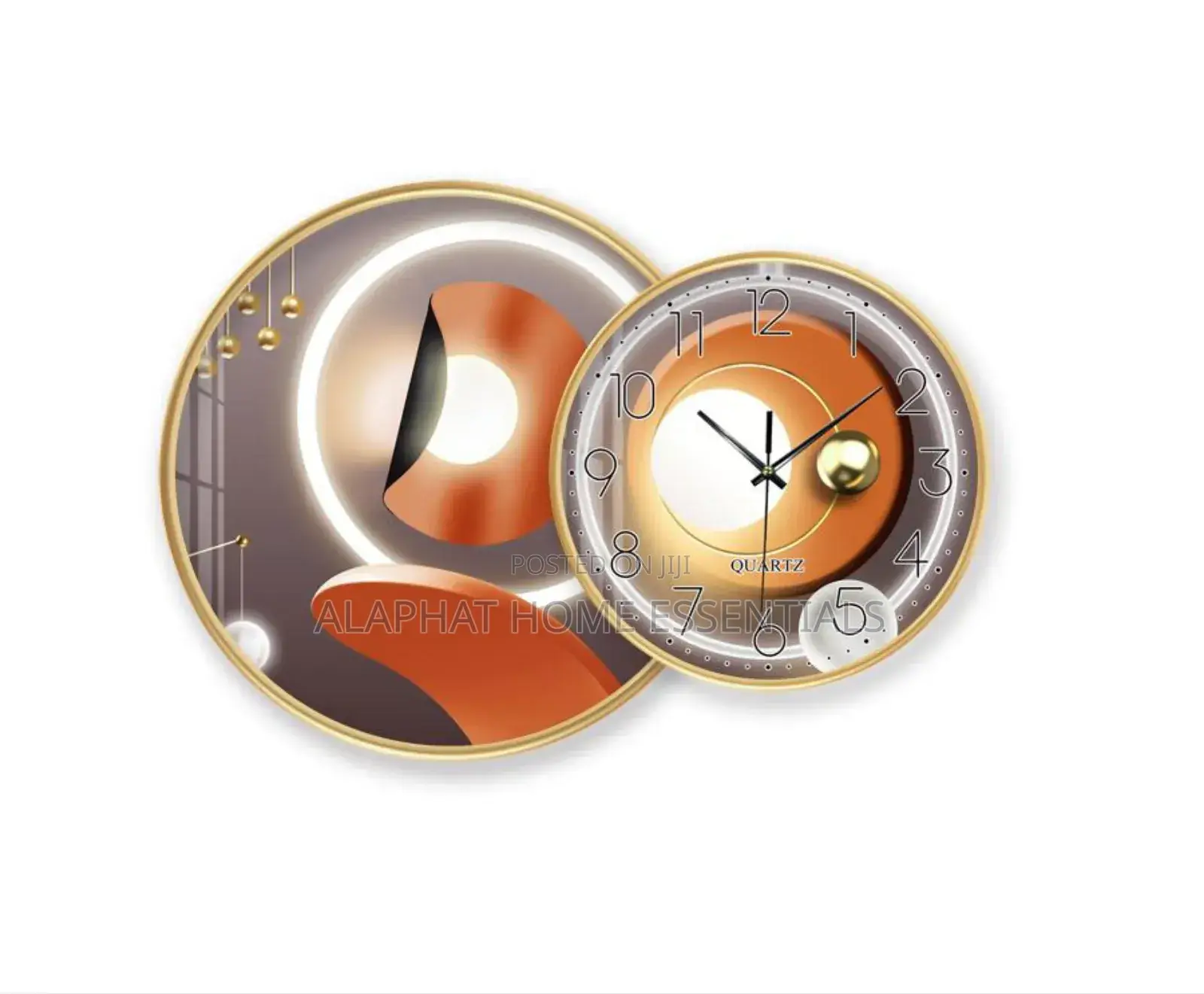 2in 1 Wall Art Clocks