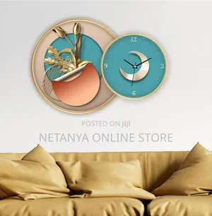 2in1 Wall Art Clocks