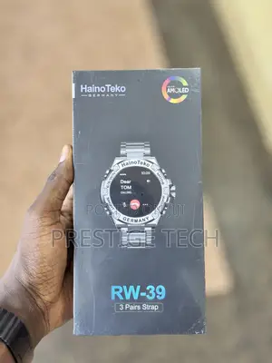 Haino Teko RW39 Smartwatch With Amoled Display 3 Straps