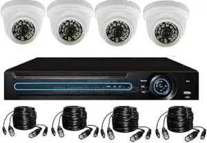 4 Channel CCTV Camera Kit (Good Picture)