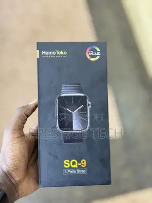 Haino Teko SQ9 Amoled Smartwatch With 3 Straps