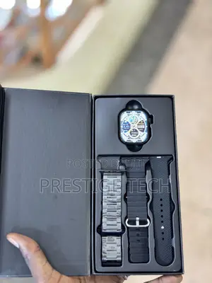 Haino Teko SQ9 Amoled Smartwatch With 3 Straps