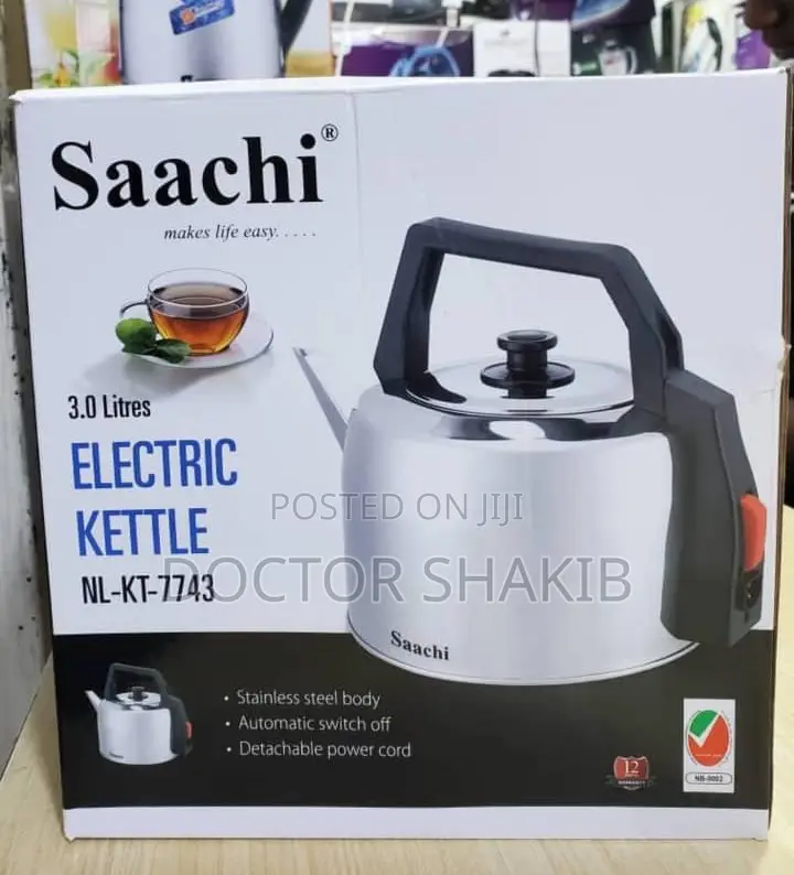 3.0L New Design Saachi Electric Kettle