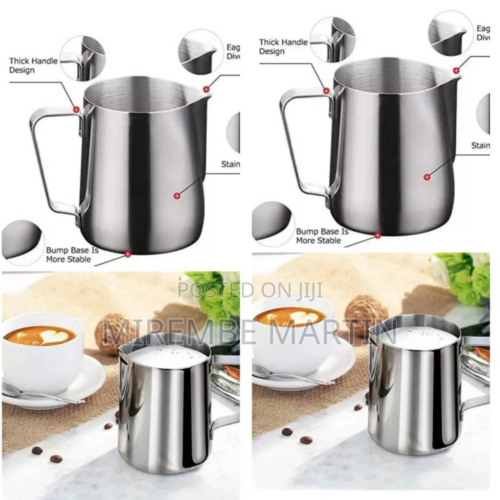 Stainless Milk Jug