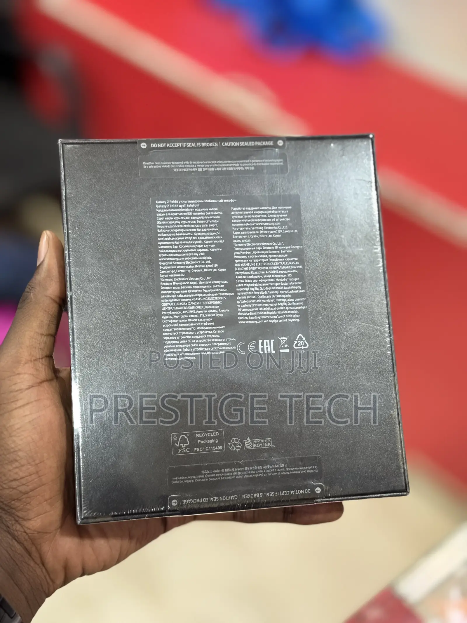 New Samsung Galaxy Z Fold6 256 GB Black