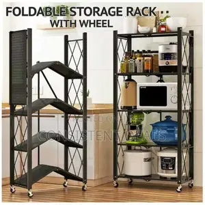 Foldable Storage Rack Kitchen Organizer