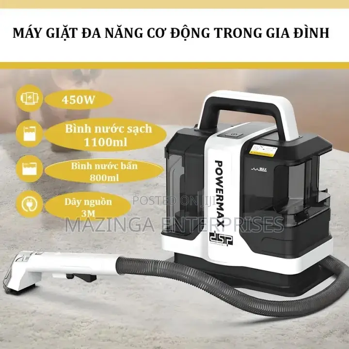 Powermax 3in1 Wet Dry Carpet,Sofa Vacuum Cleaning Machine