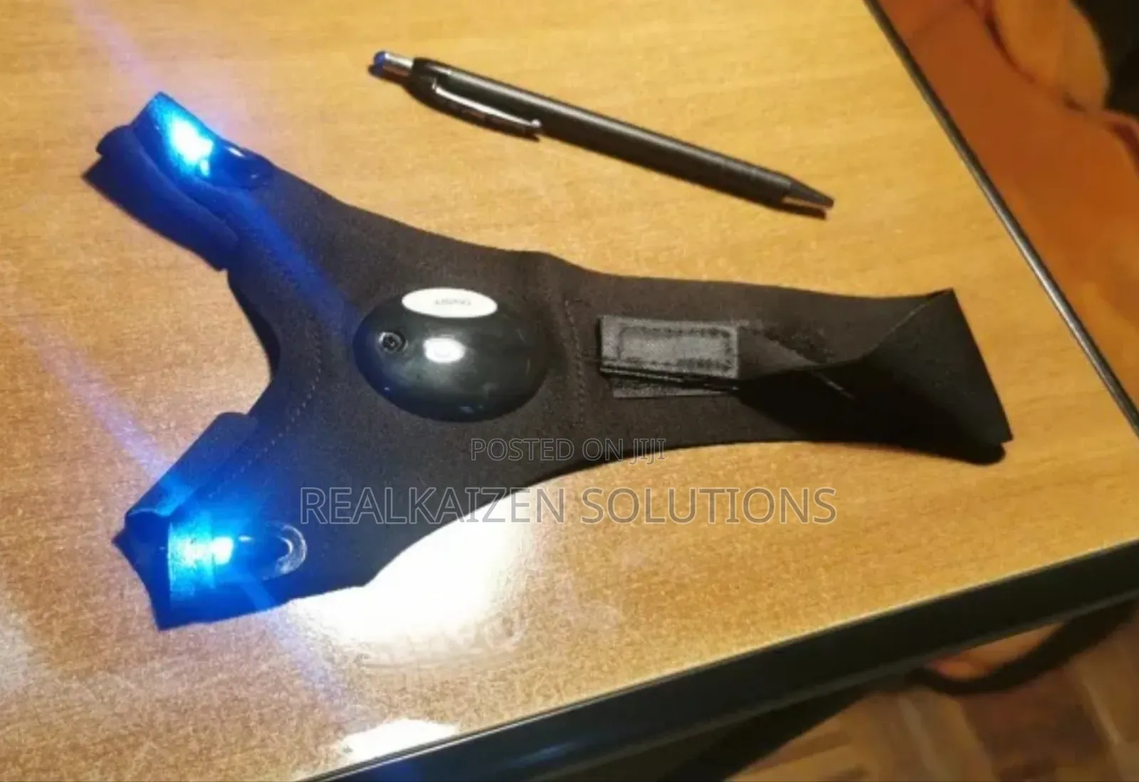 Luminous Waterproof Fingerless Glove With LED Flashlight