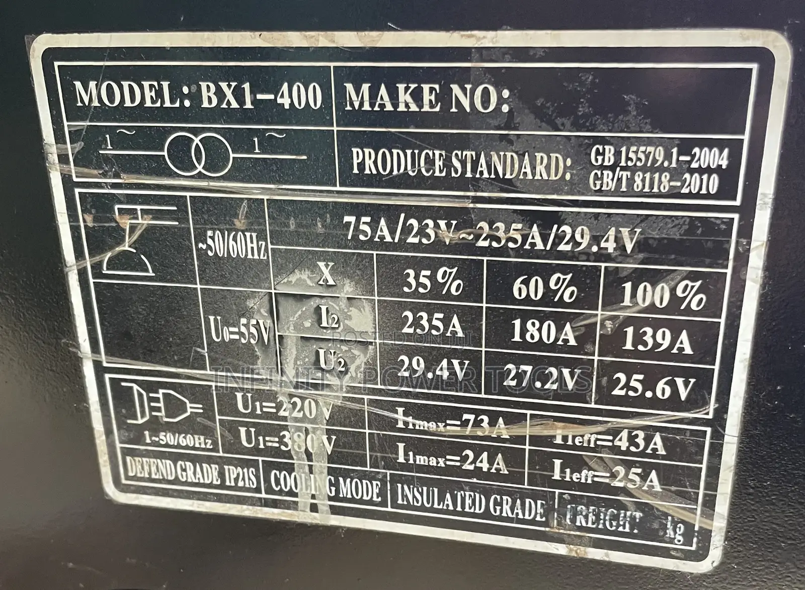 BX1-400(Jialile)
