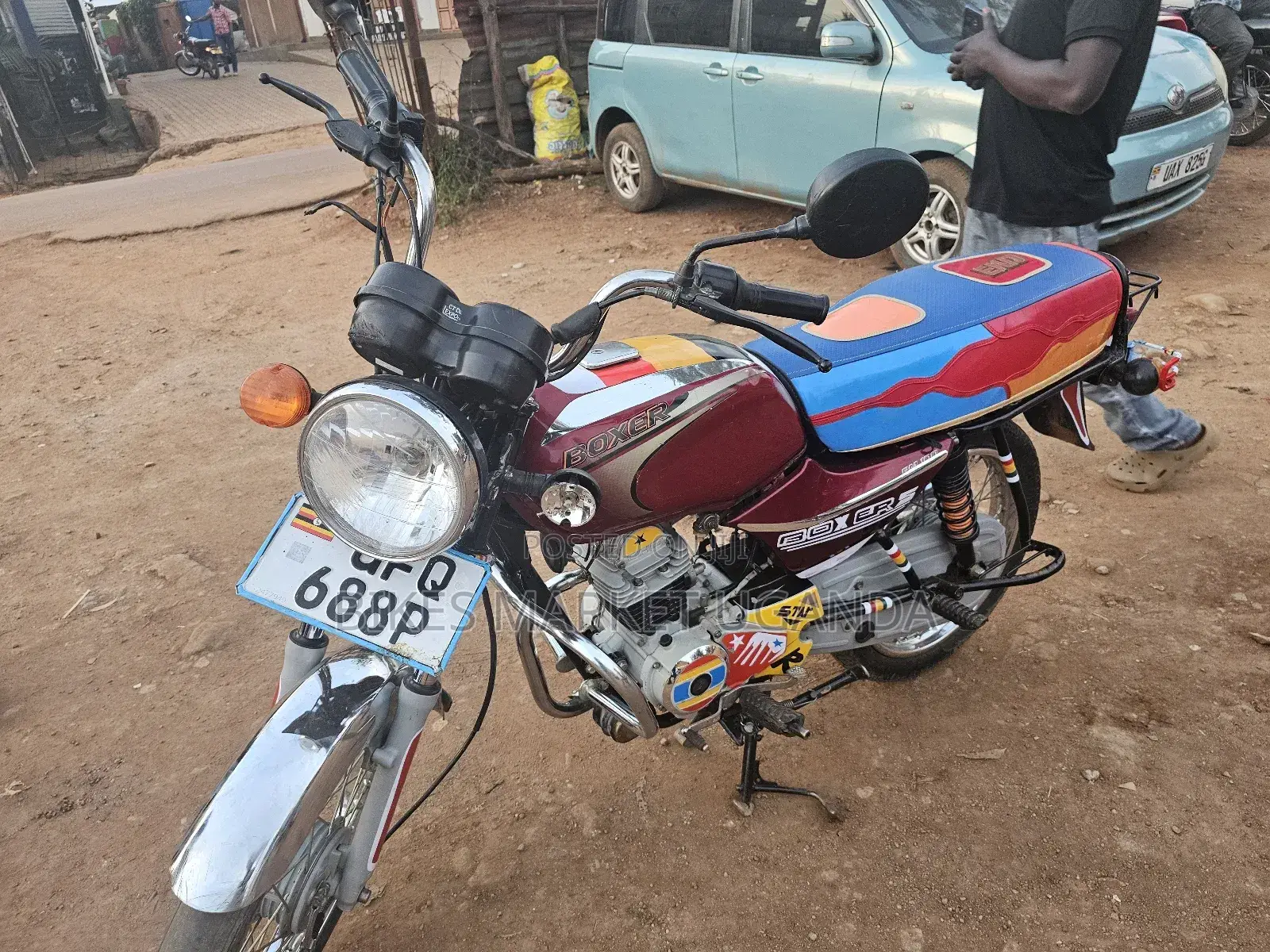 Bajaj Boxer 2023 Red