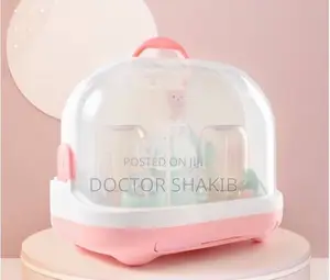 Portable Dustproof Baby Bottle Storage Box