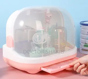 Portable Dustproof Baby Bottle Storage Box