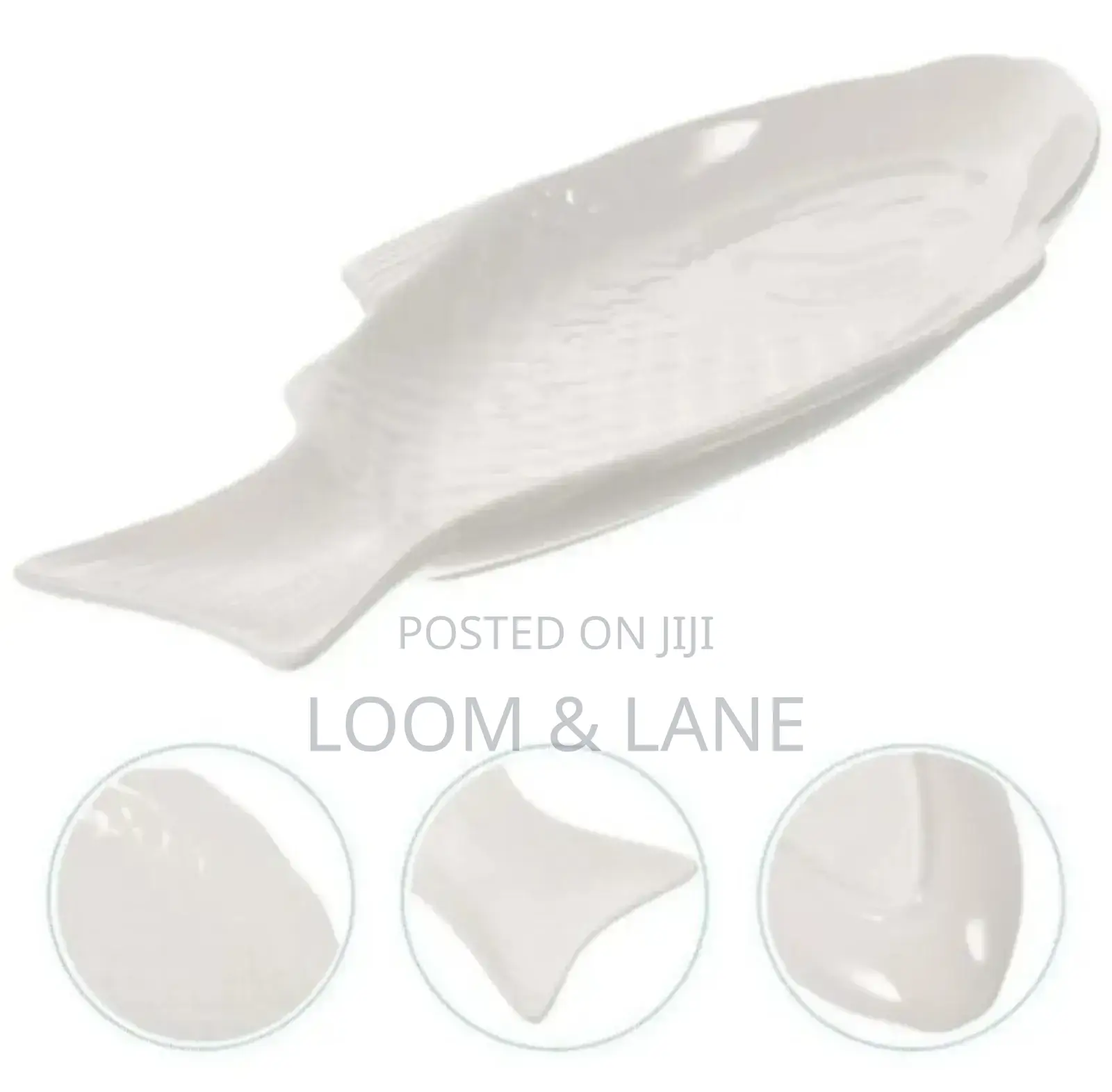 11inch Fish Shaped Ceramic Plate