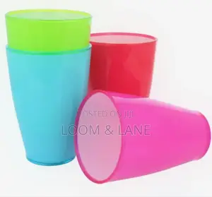 12pcs Plastic Juice Tumbler Cups