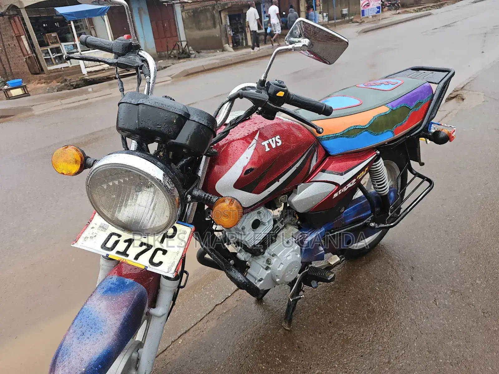 TVS HLX 125 2023 Red