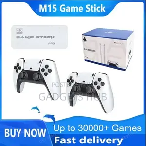 M15 Game Stick Video Game Console Double Wireless Pads