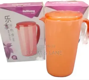 Plastic Water Jug Cups Set
