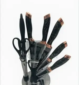 9pcs Stainless Steel Kitchen Knife Set