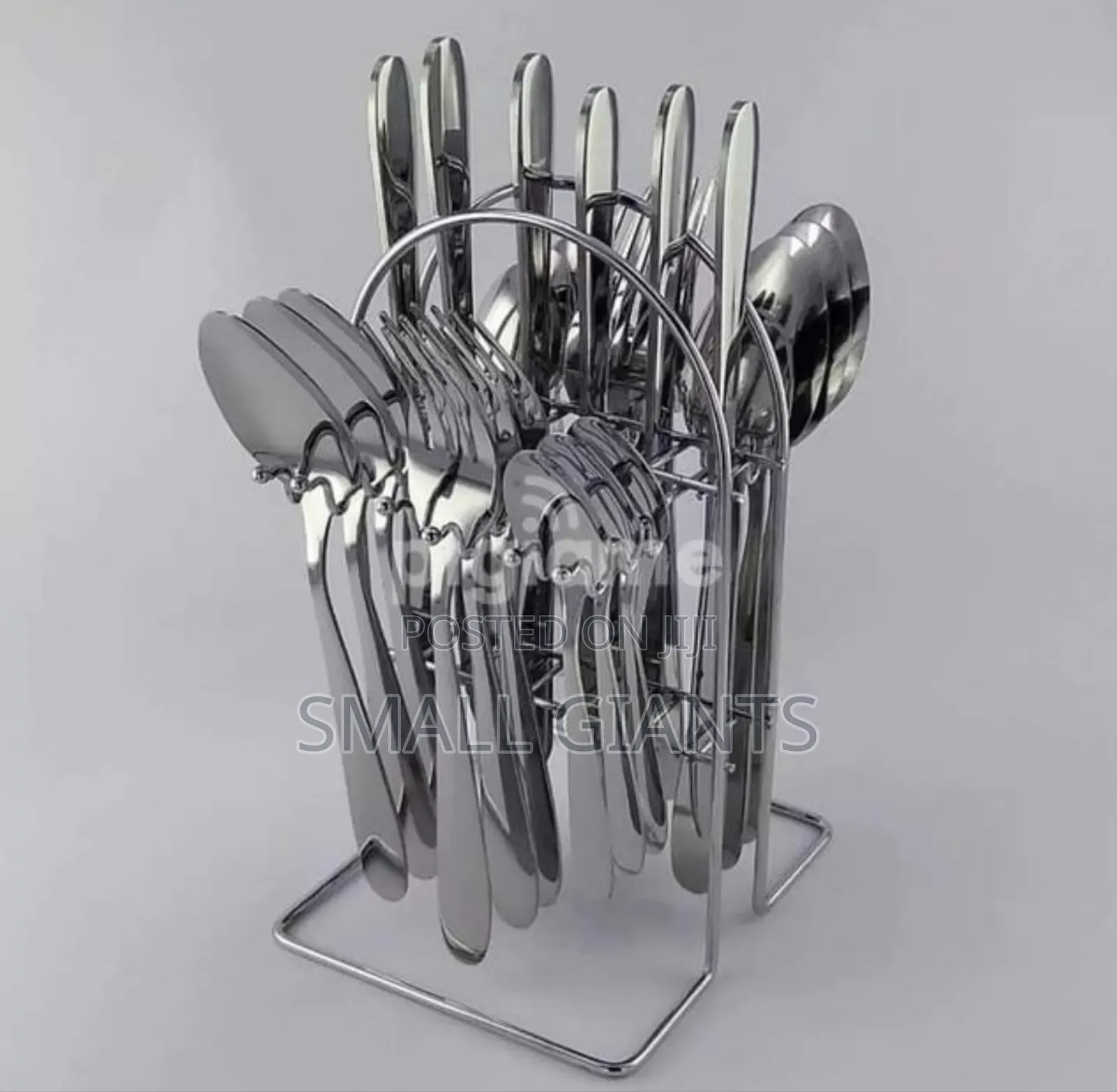 24 PCS Self Design Dinner Cutlery (Forks, Spoons Knives)