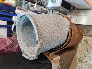 3pcs Hand Woven Laundry Baskets / Grey