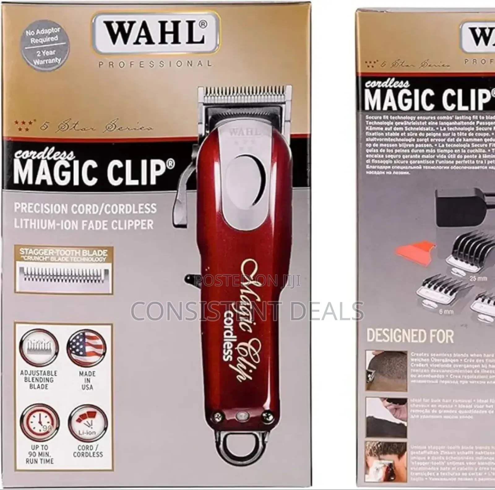 Wahl Professional Cordless Hair Clipper